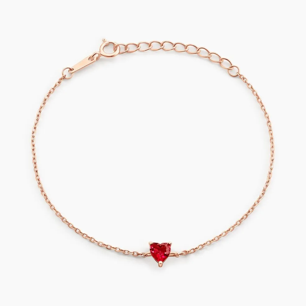 Bracelet Kelvyn Argent Rose Oxyde