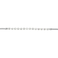 Bracelet Kelynaae Argent Blanc Oxyde De Zirconium