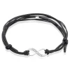 Bracelet Kwesi Argent Blanc