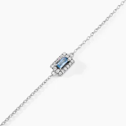 Bracelet Laurine Argent Blanc Oxyde De Zirconium
