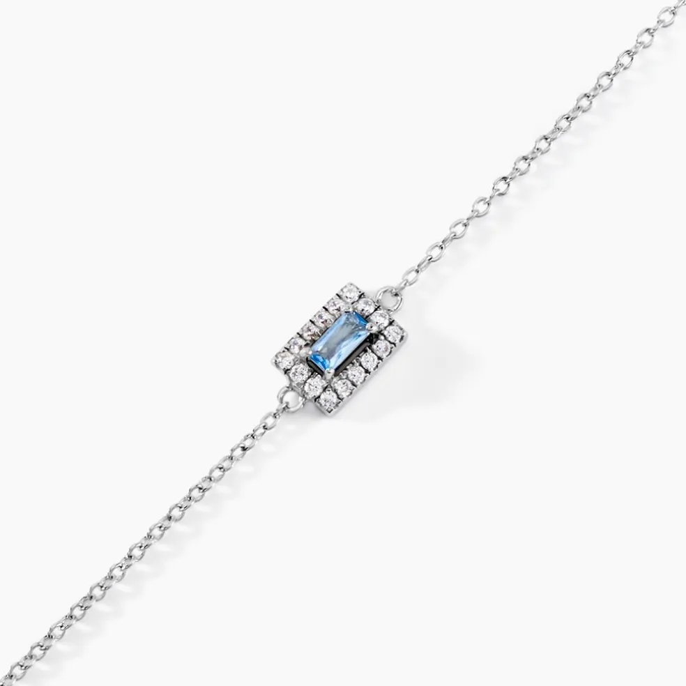 Bracelet Laurine Argent Blanc Oxyde De Zirconium