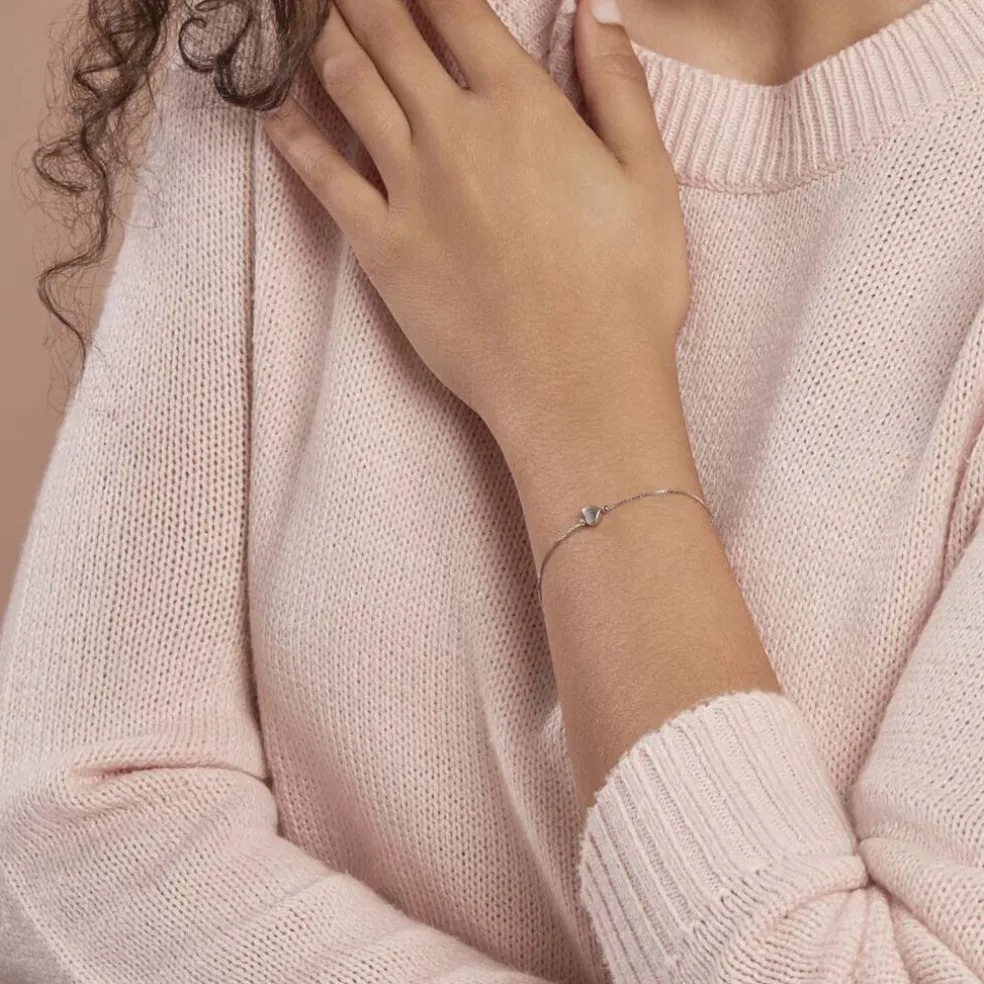 Bracelet Leandra Argent Blanc
