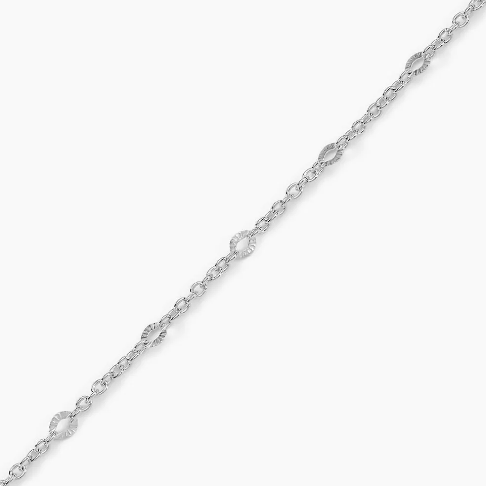 Bracelet Leodie Argent Blanc