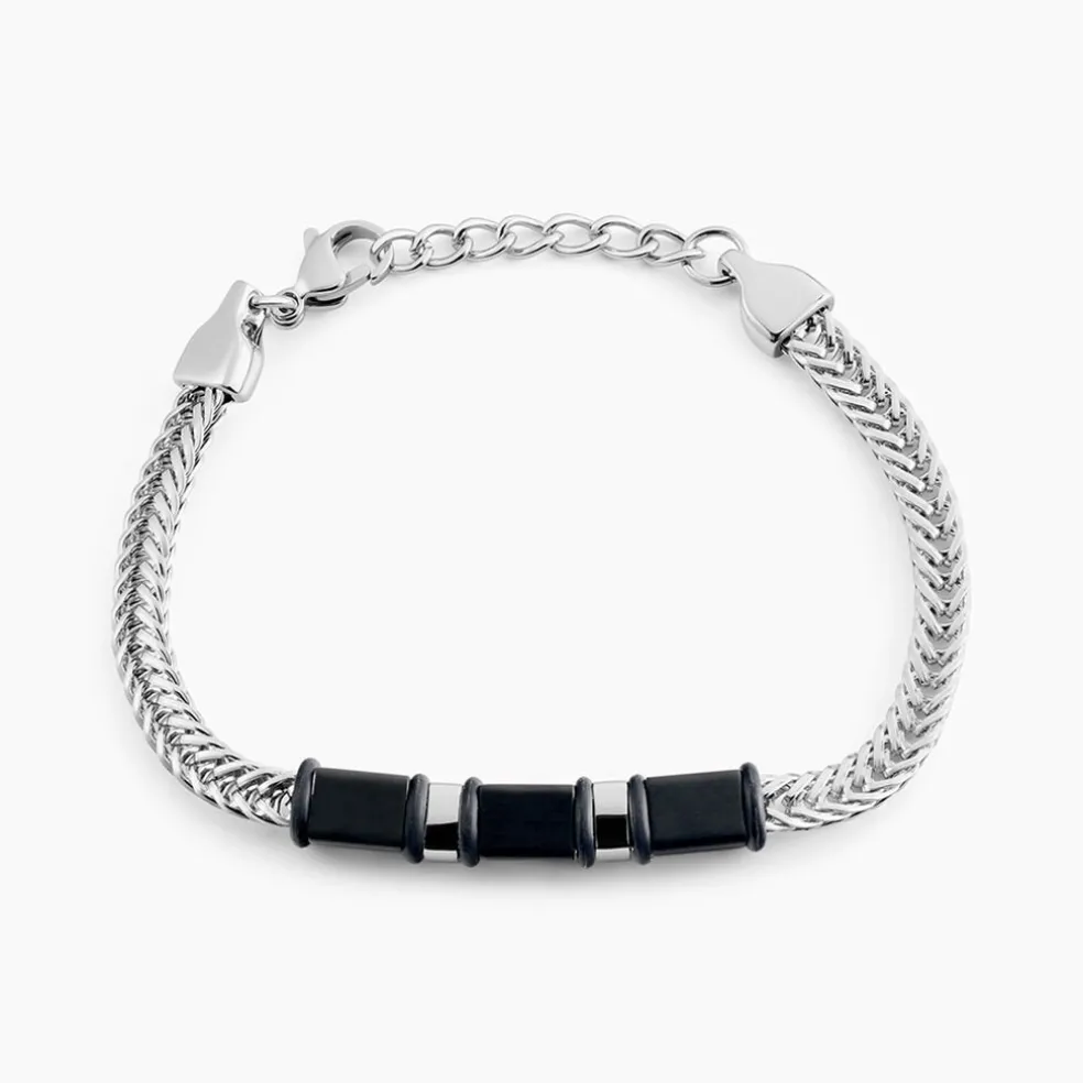 Bracelet Leonard Acier Bicolore
