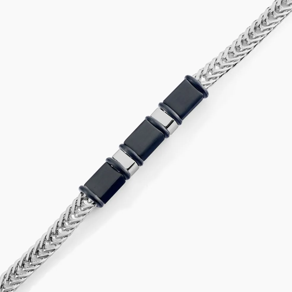 Bracelet Leonard Acier Bicolore