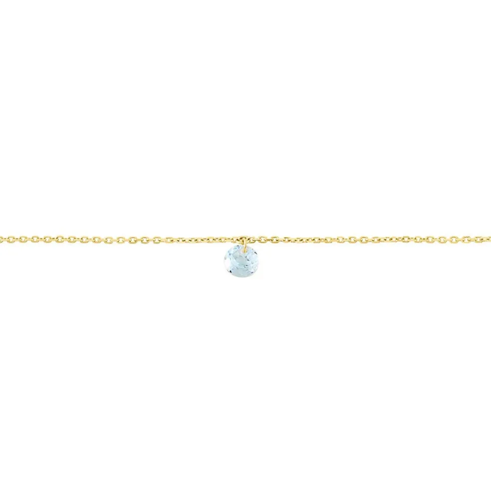 Bracelet Les Audacieuses Or Jaune Topaze