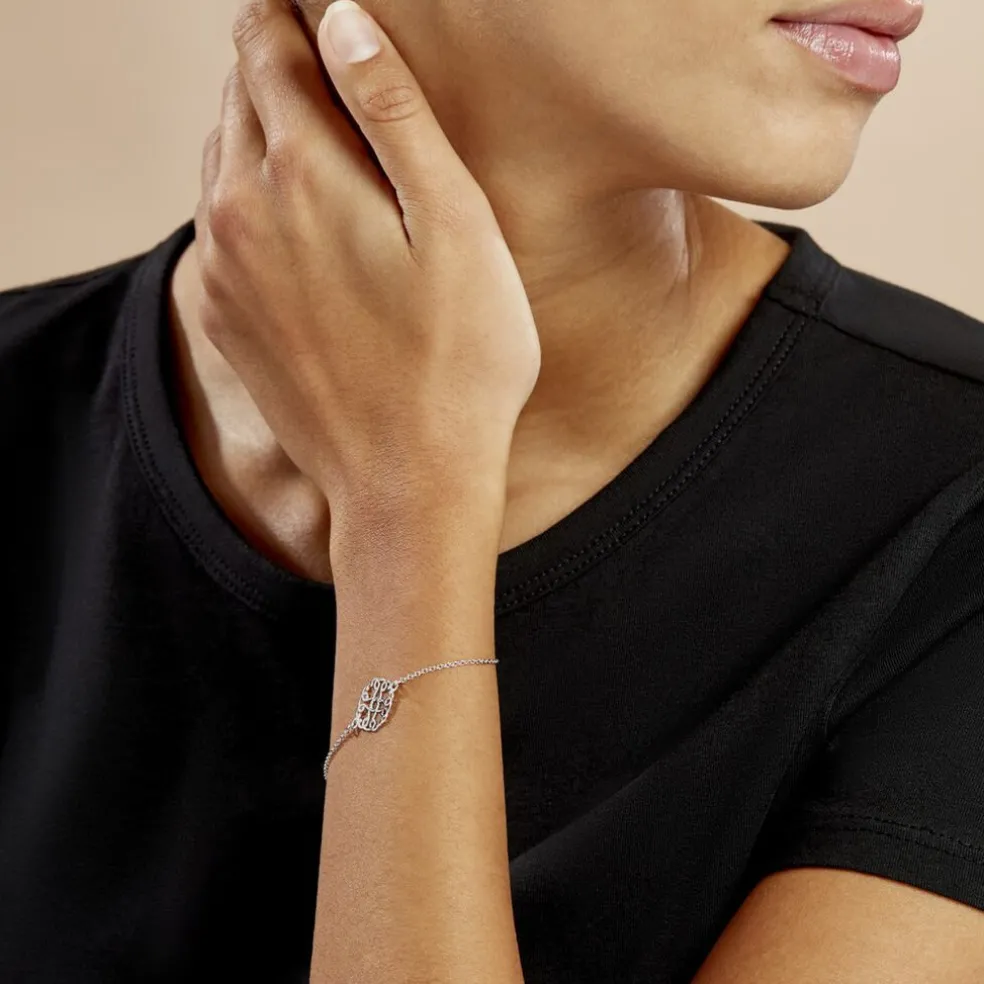 Bracelet Lev Argent Blanc