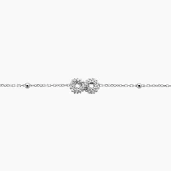 Bracelet Lizéa Argent Blanc