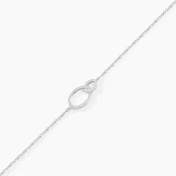 Bracelet Loline Argent Blanc Oxyde De Zirconium