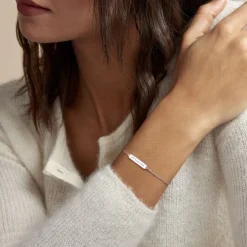 Bracelet Lorayne Argent Blanc
