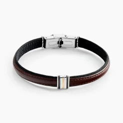 Bracelet Luciene Or Acier Bicolore