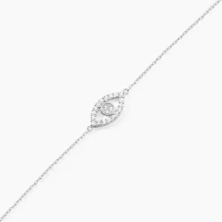 Bracelet Léva Argent Blanc Oxyde De Zirconium