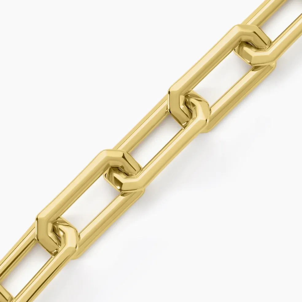 Bracelet Lyre Acier Jaune