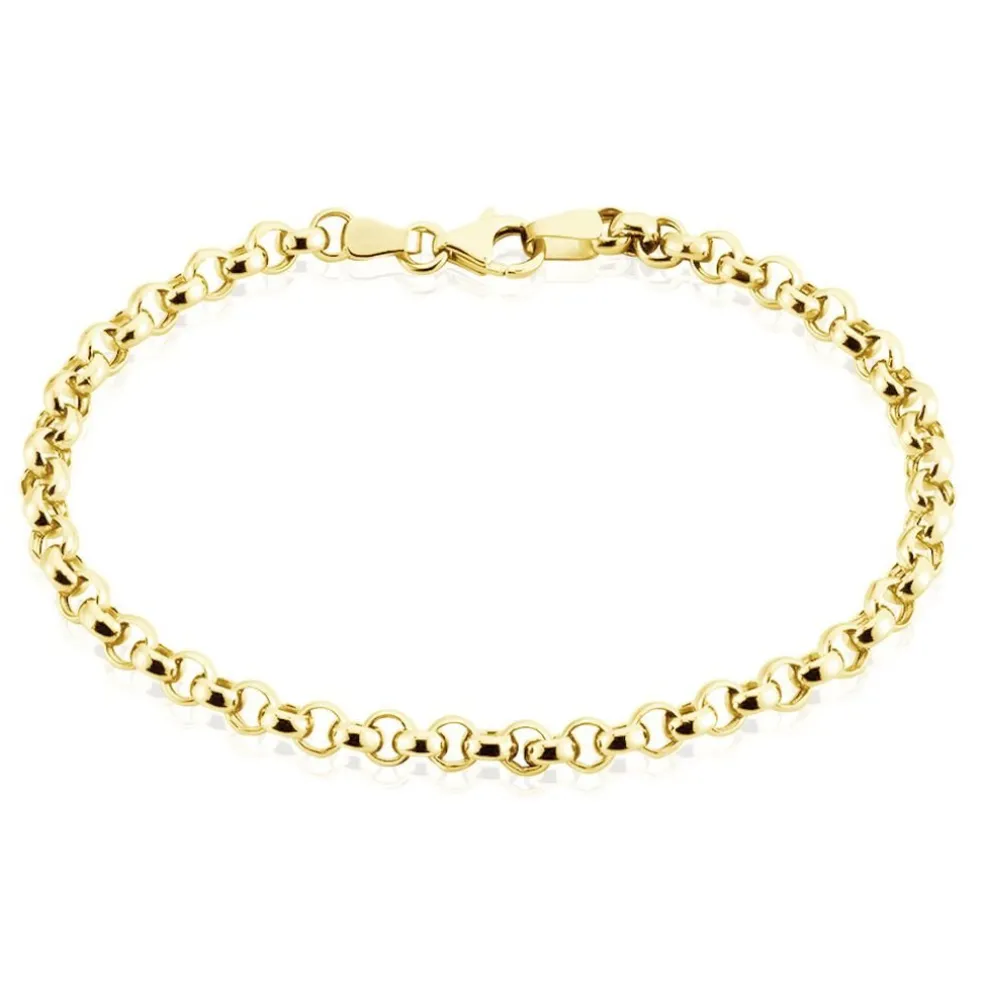 Bracelet Maille Or Jaune Jodie