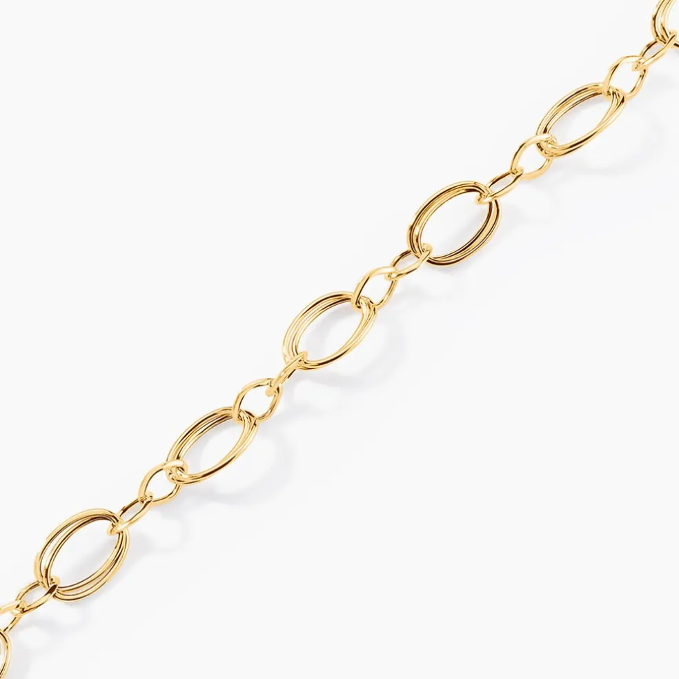 Bracelet Maille Or Jaune Merianne