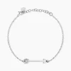 Bracelet Marie-lore Argent Blanc