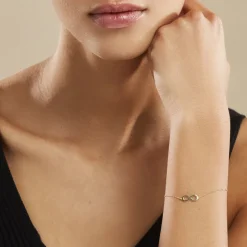 Bracelet Maryeme Infini Selectra Or Jaune