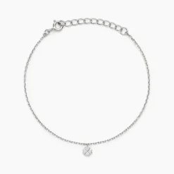 Bracelet Mayane Argent Blanc