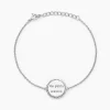 Bracelet Mayi Argent Blanc