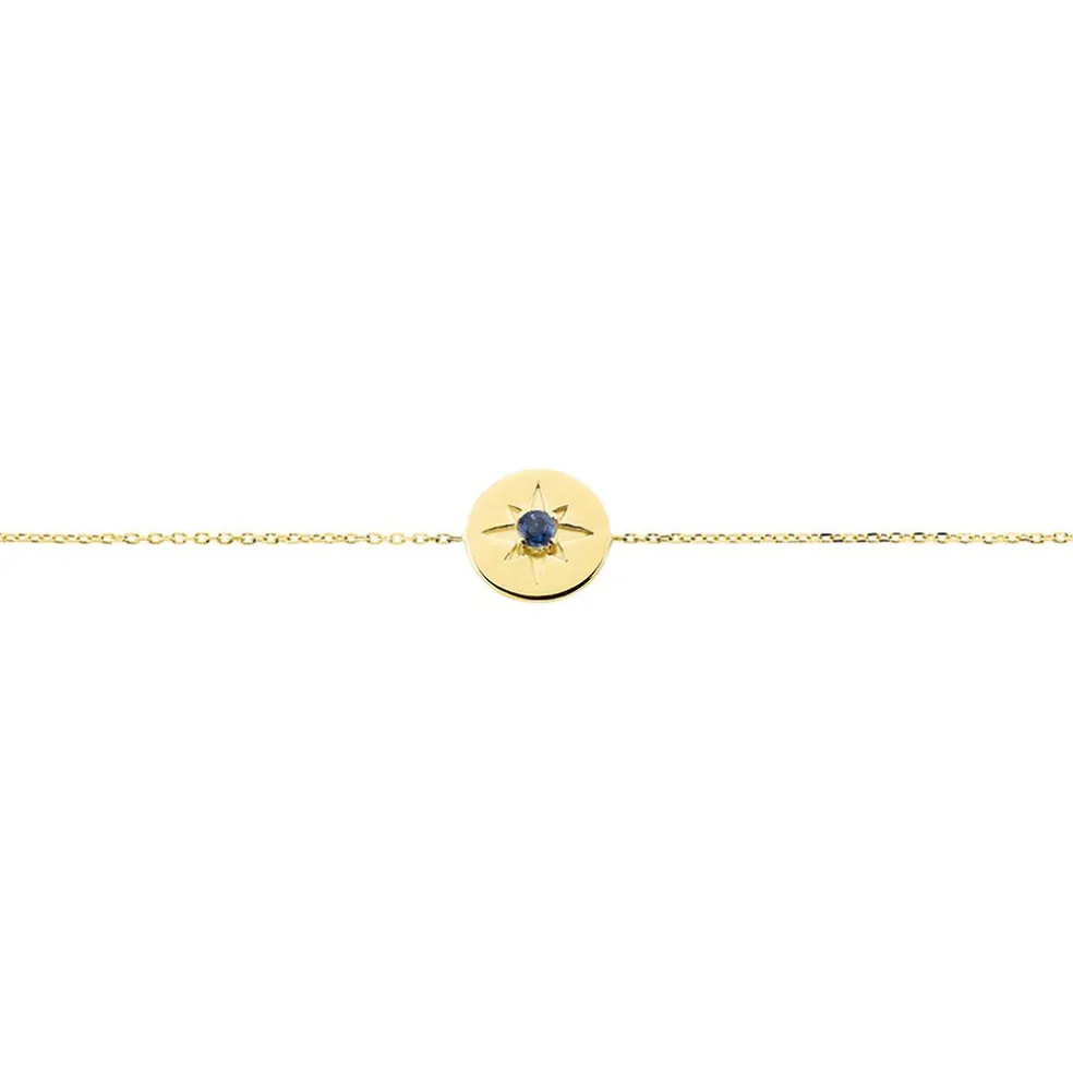 Bracelet Melchior Or Jaune Saphir