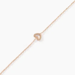 Bracelet Menel Argent Rose