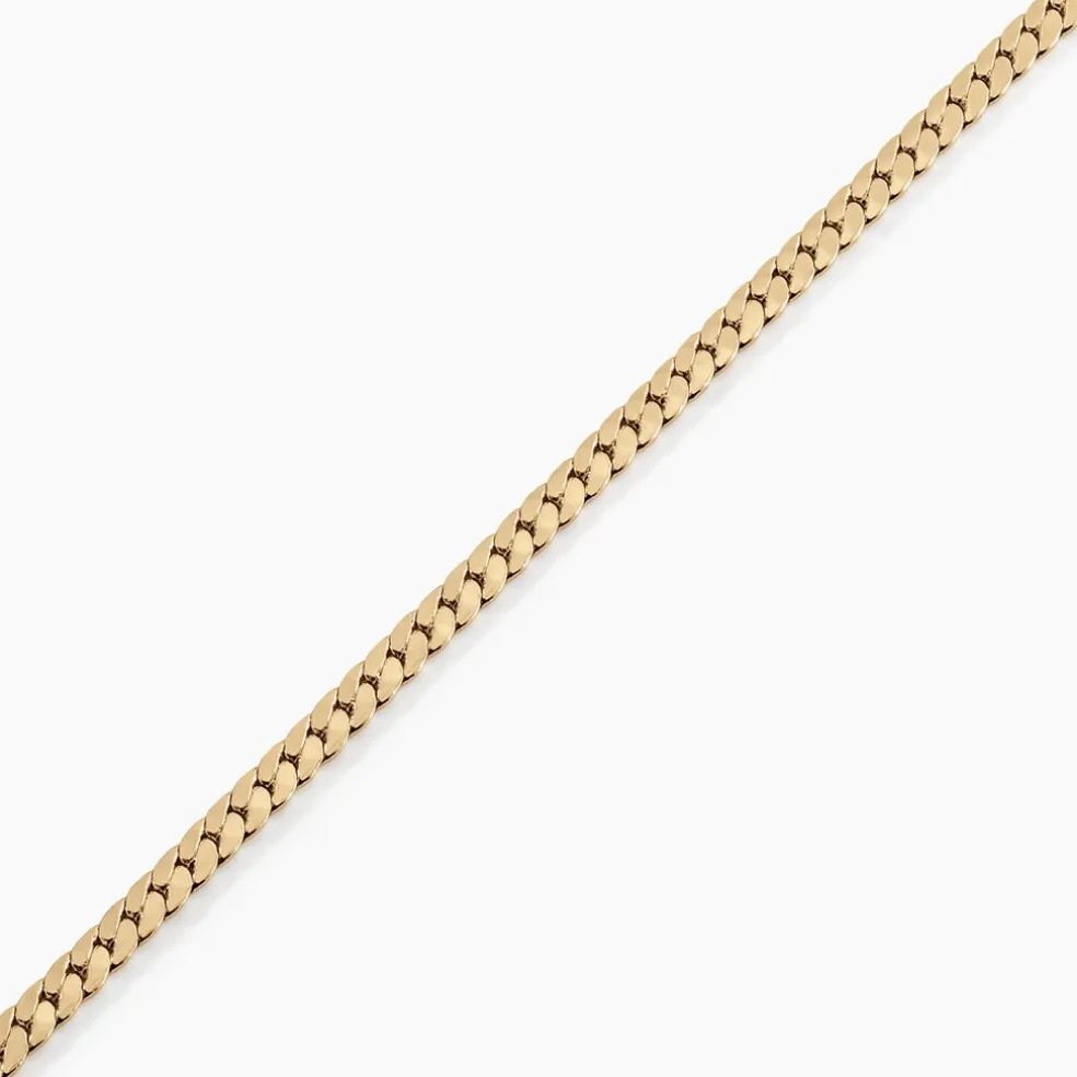 Bracelet Messaline Plaqué Or Jaune