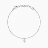 Bracelet Meyline Argent Blanc Oxyde De Zirconium