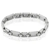 Bracelet Mica Acier Gris