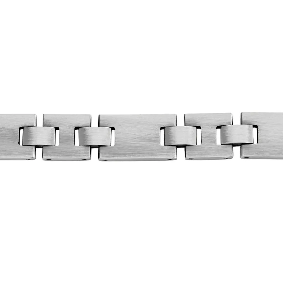 Bracelet Mica Acier Gris