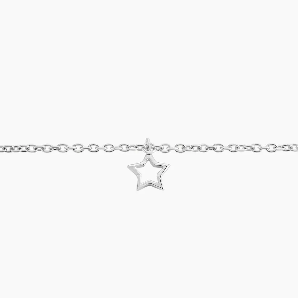 Bracelet Mikaelle Argent Blanc
