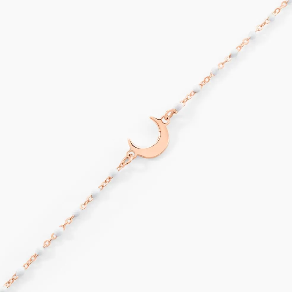 Bracelet Mimosa Argent Rose