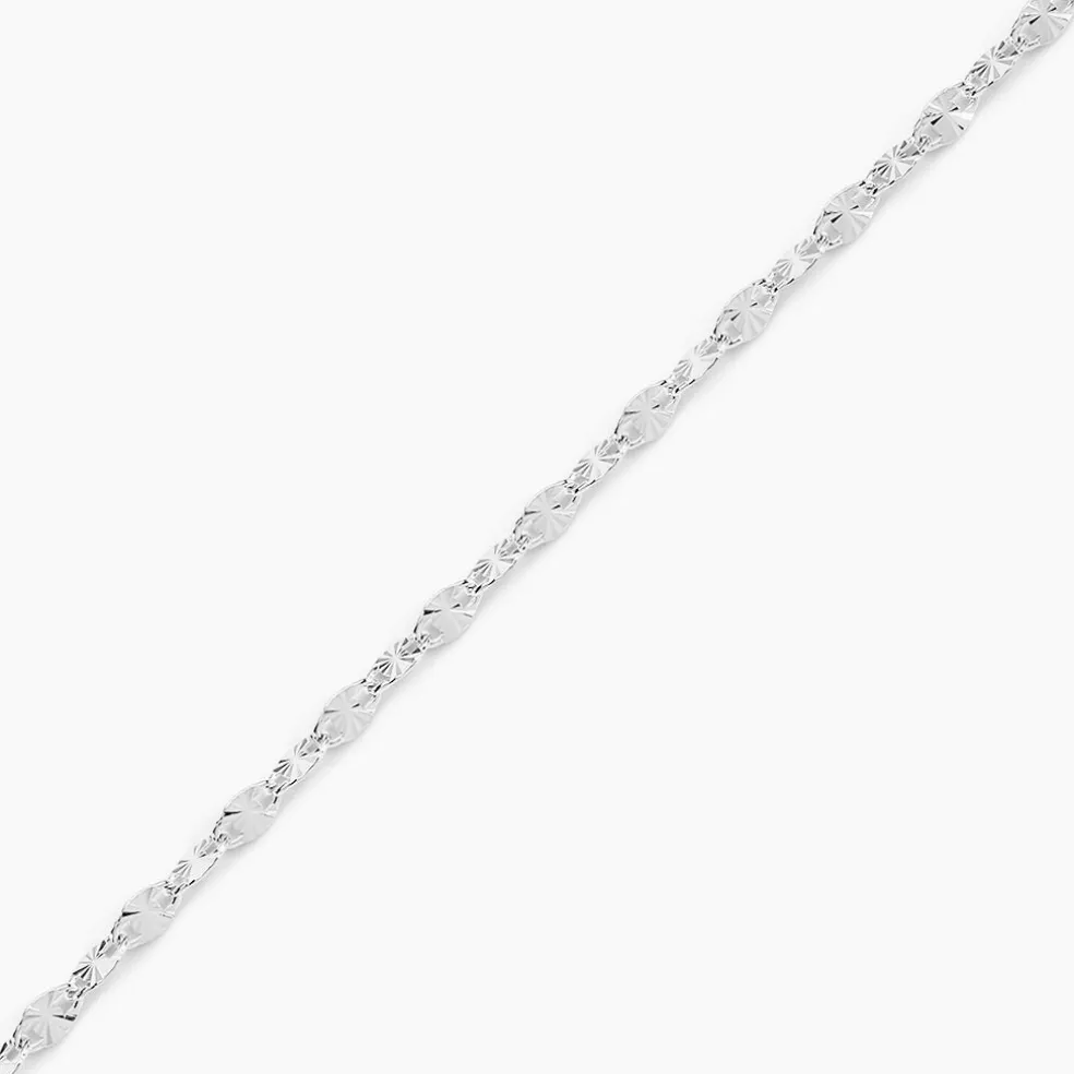 Bracelet Mirabelle Argent Blanc
