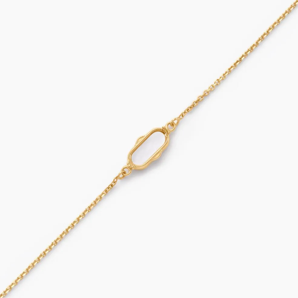 Bracelet Mirage Or Jaune Nacre