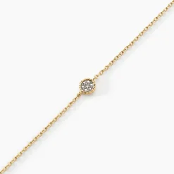 Bracelet Mon 1er Diamant Or Jaune Diamant