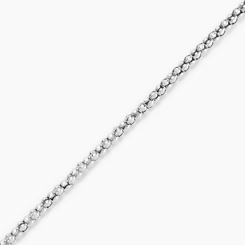 Bracelet Nahila Argent Blanc