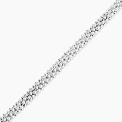 Bracelet Nahila Argent Blanc