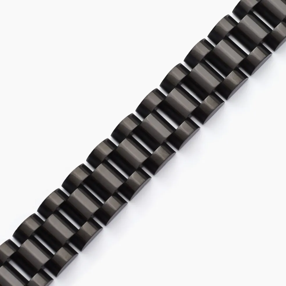 Bracelet Najac Acier Noir