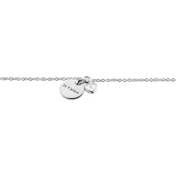 Bracelet Nikoline Argent Blanc Oxyde De Zirconium