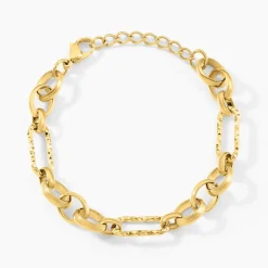 Bracelet Noane Acier Doré