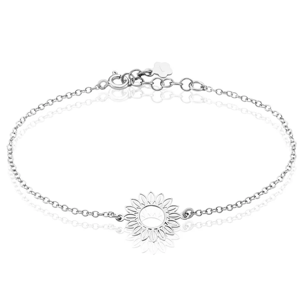 Bracelet Ombelline Argent Blanc