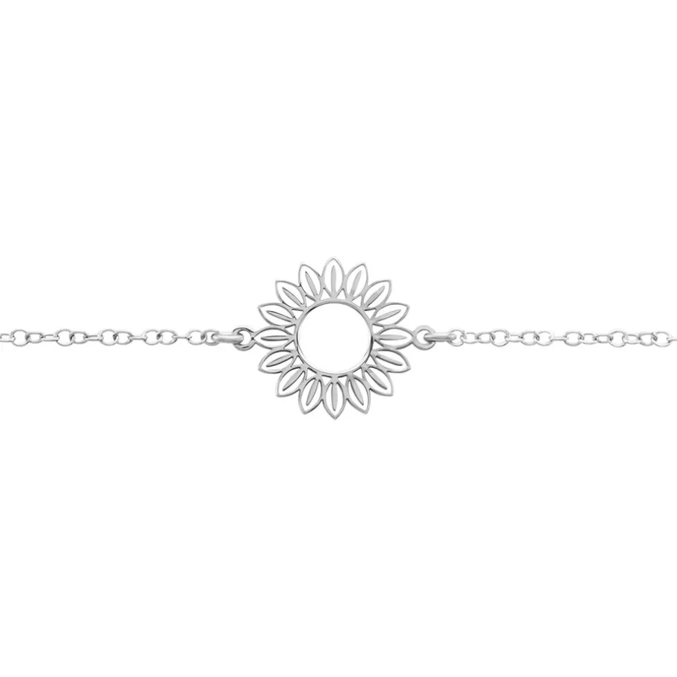 Bracelet Ombelline Argent Blanc