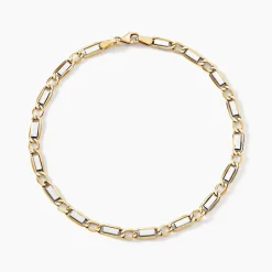 Bracelet Or Bicolore Danae