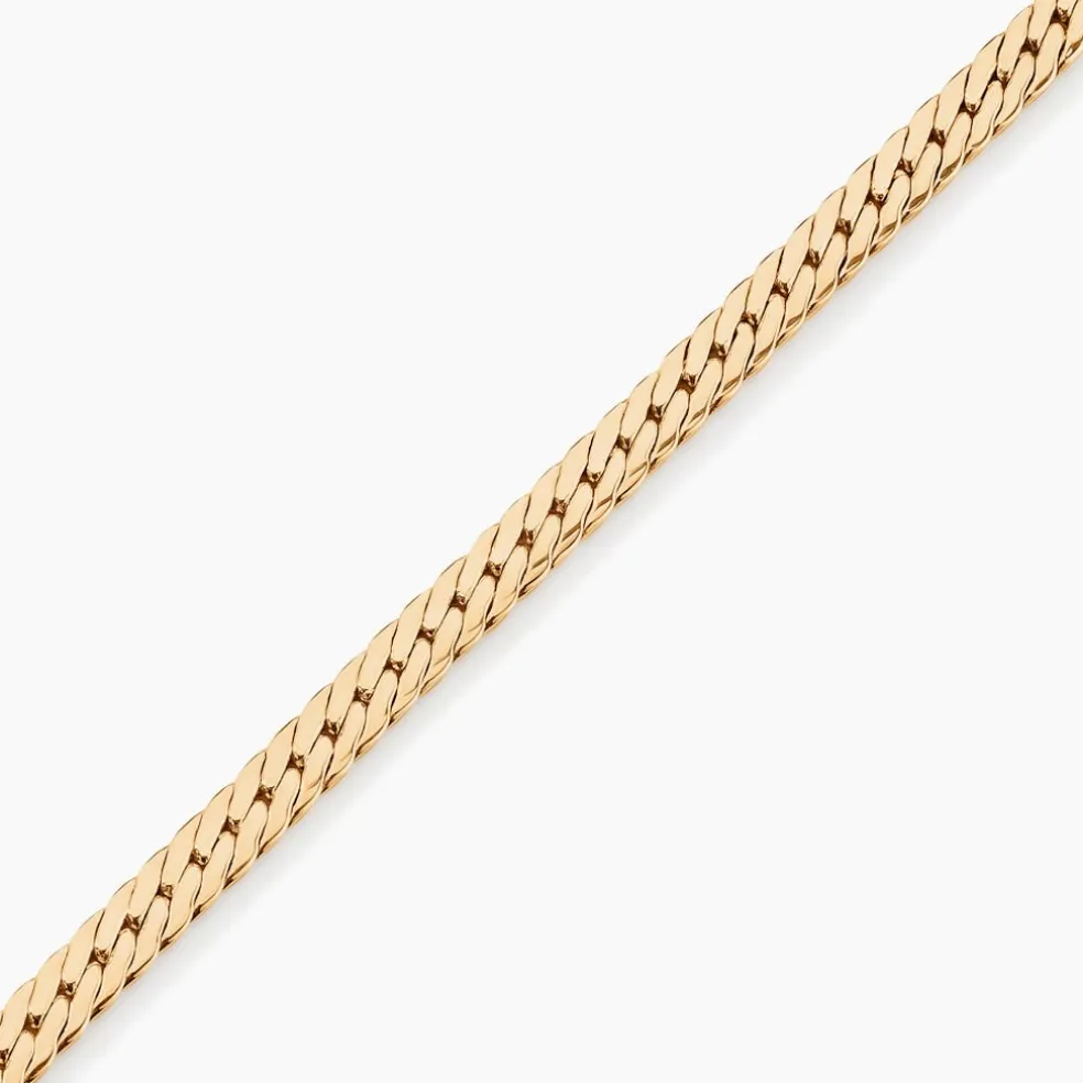 Bracelet Or Jaune Izel Maille Anglaise