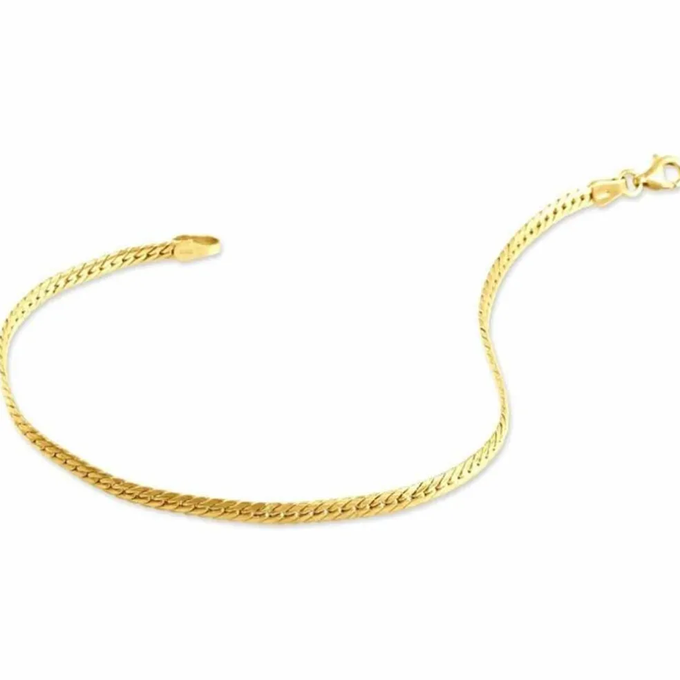 Bracelet Or Jaune Izel Maille Anglaise
