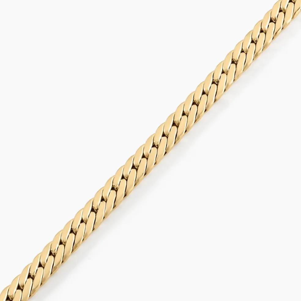 Bracelet Or Jaune Izel Maille Anglaise