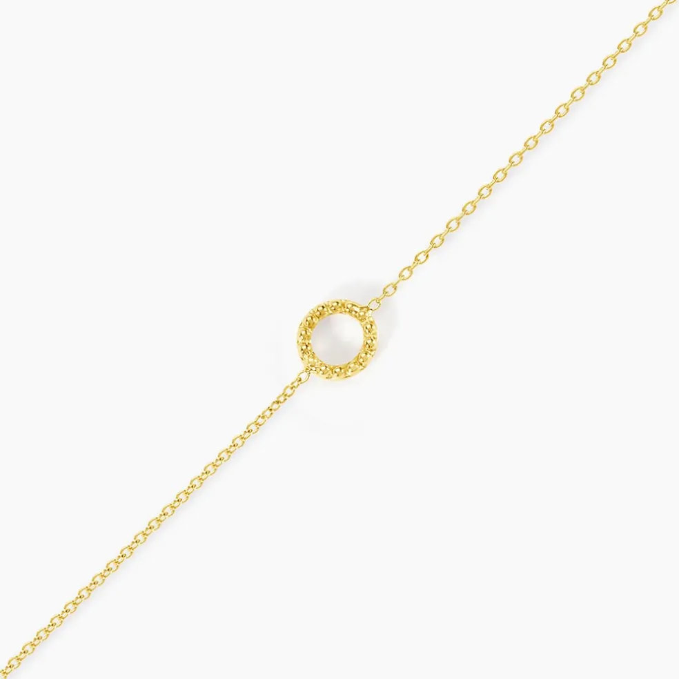 Bracelet Peytone Argent Doré