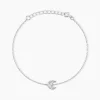 Bracelet Philine Argent Blanc Oxyde De Zirconium