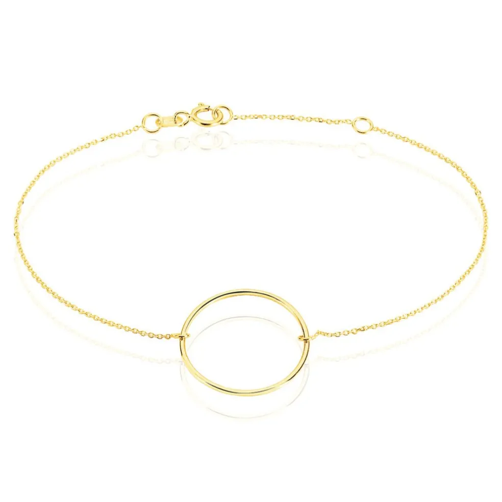 Bracelet Pink Or Jaune