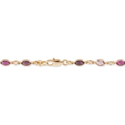 Bracelet Plaqué Or Jaune Alais Oxyde De Zirconium