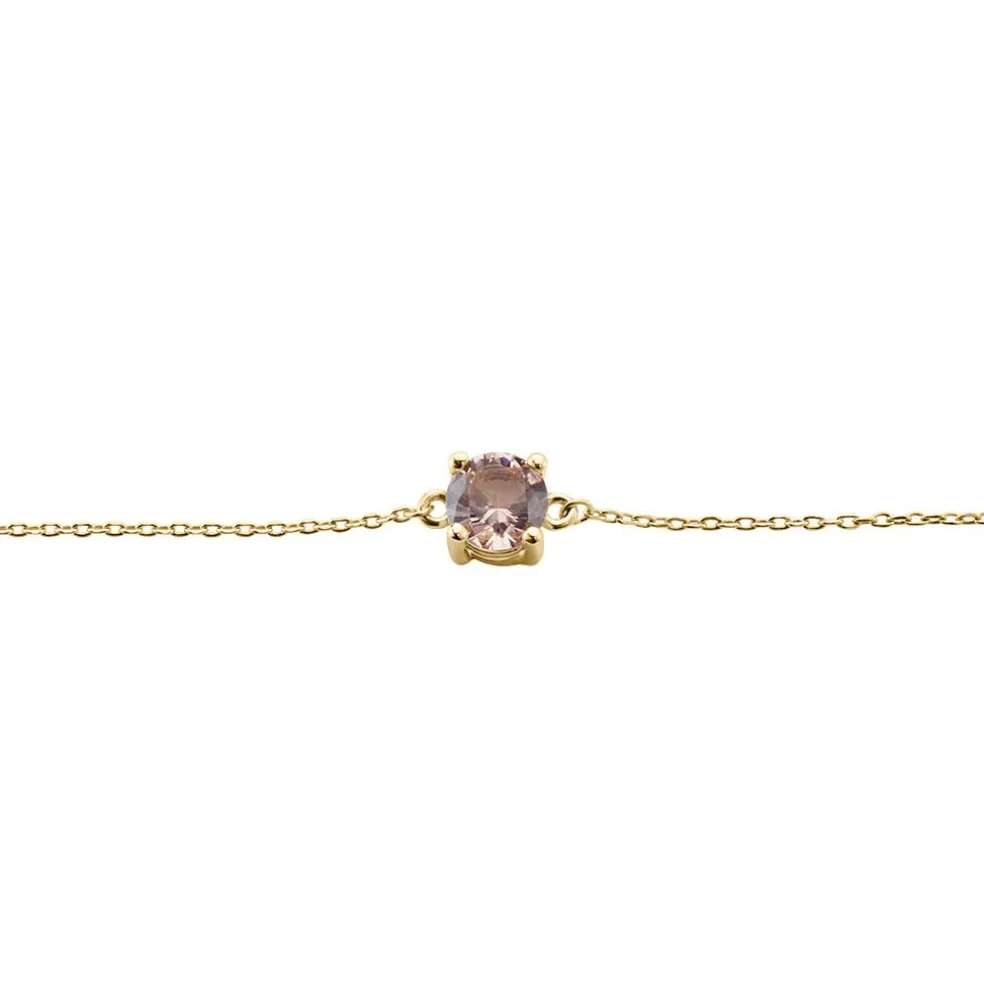 Bracelet Plaqué Or Jaune Nilay Oxyde De Zirconium
